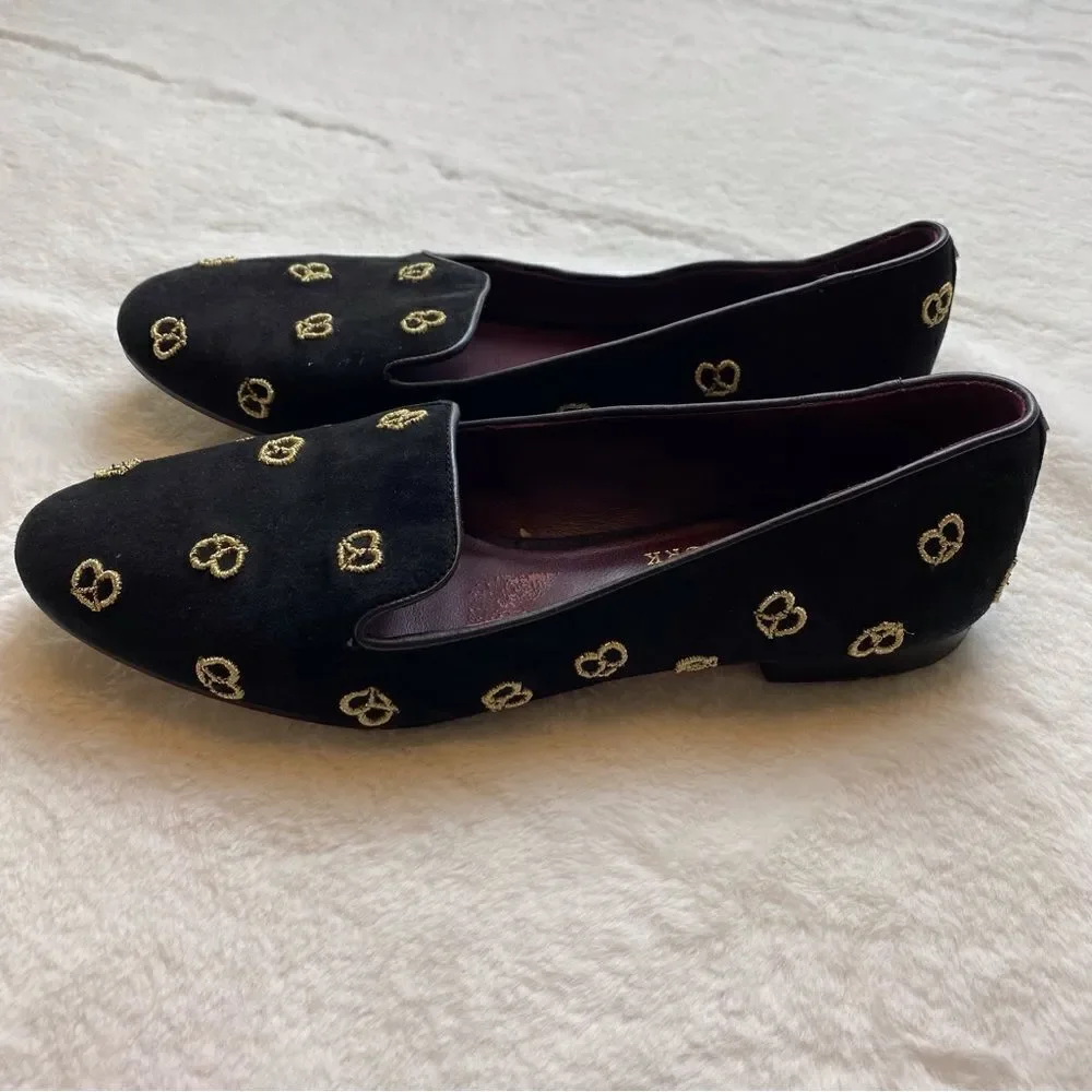 Kate Spade Lounge Mini Pretzel Loafers Size 11B